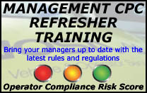 TRANSPORT MANAGER CPC REFRESHER TRAINING