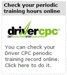 Check your driver cpc training records here